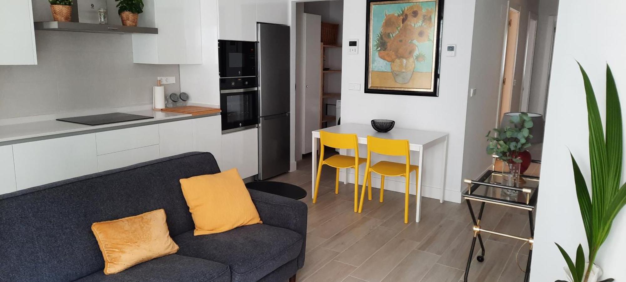 Apartamento Dindurra Centro Playa - Posibilidad Parking Gratuito Gijon Bagian luar foto